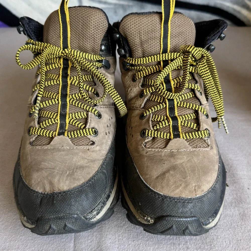 Size 8.5 - Hoka One One Tor Summit Mid WP Mens Brown Golden Rod Hiking Boots